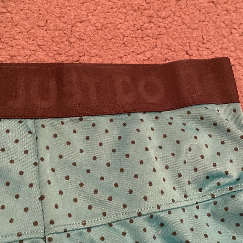 Nike Running Shorts Size Small Polka Dot Just Do It Swoosh